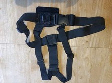 Adjustable GoPro Chest Mount Used Black