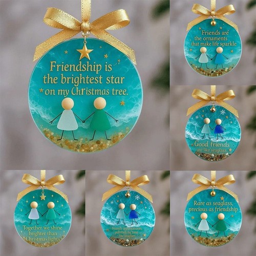 Christmas ornaments acrylic - 2d,