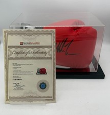 Mike Tyson Signed Red Boxing