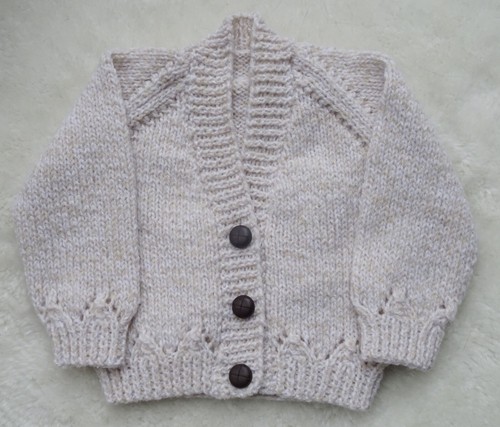 New hand knitted baby boy - hand,