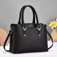 Ladies Large Black Tote Bag