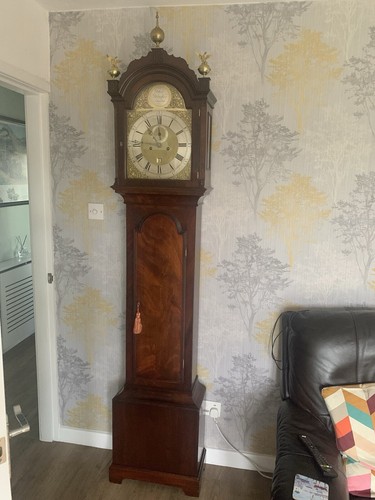 Day antique longcase - 8-day,