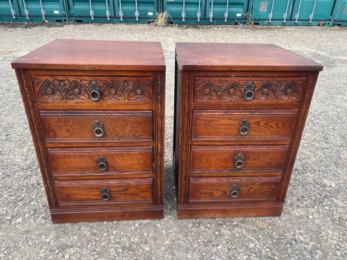 Vintage tudor style carved - tudor,