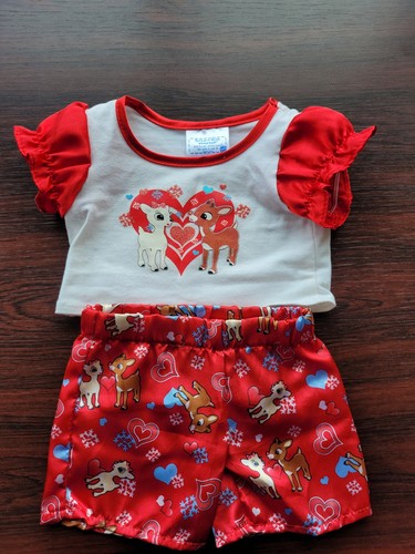 Build bear red white - a,