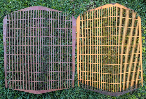 Vintage tractor front grill - tractor,