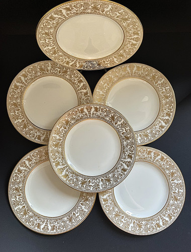 Wedgwood gold florentine - 6,
