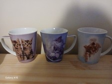 3 Pre Owned  Rachael Hale Mugs
