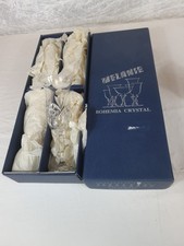 Boxed Set Of 4 Bohemia Crystal