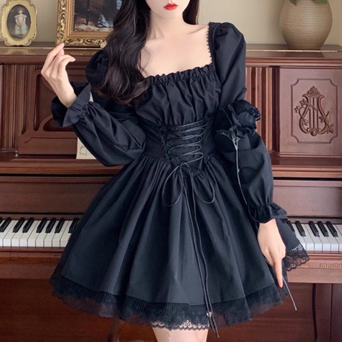 Lolita girls puff - puff, dress