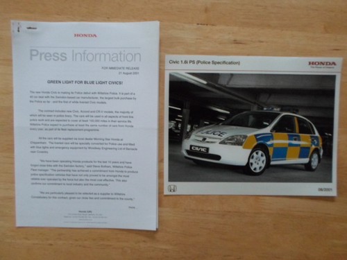 Honda civic police - honda, ps