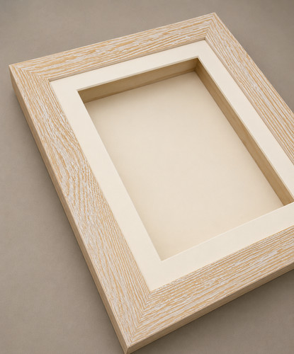 Deep box 10x8 cream - box, 10x8"