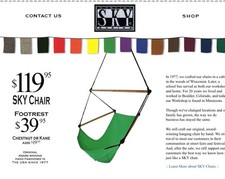 Indoor/outdoor hanging swing