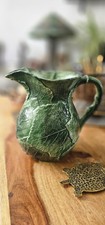 Extra Large Majolica Pitcher