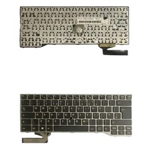New Keyboard For Fujitsu Lifebook U745 E733 E743 UK Layout with Trackpoint
