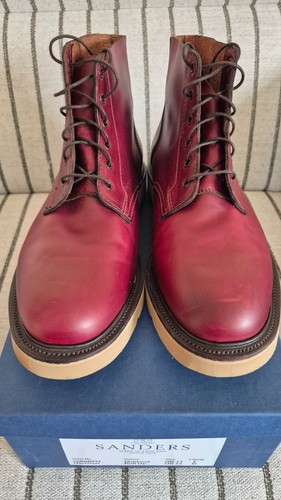 Sanders harrison oxblood uk11 - oxblood,