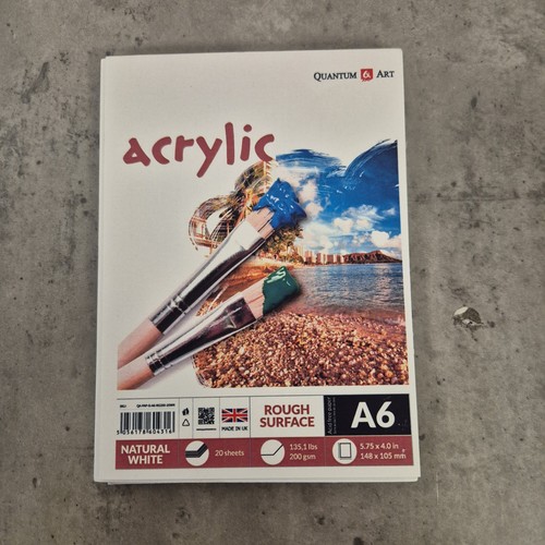 Acrylic rough surface - a6,