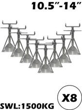 Static Caravan Axle Stands 8x