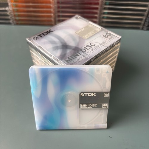 Joblot tdk minidiscs 80mins - joblot,