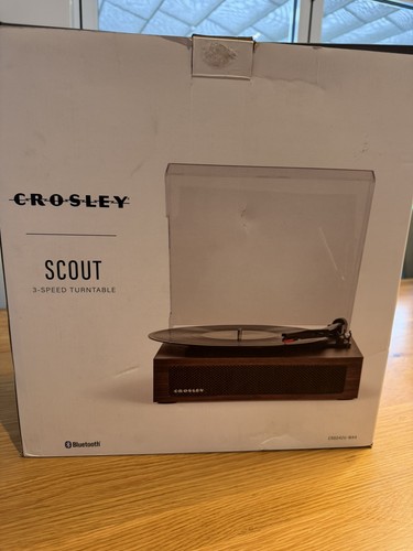 Crosley scout record player - record,