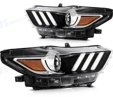 Front Pair Headlights Assembly