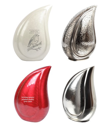 Teardrop cremation urn - cremation,