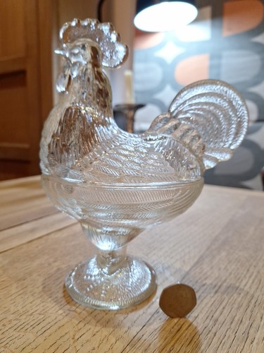 Smith vintage glass - smith, rooster