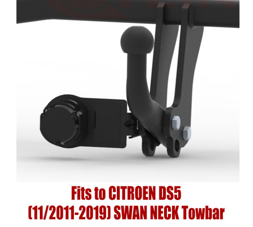 Swan neck tow bar - swan,