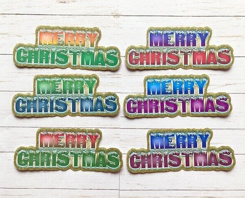Merry christmas card making - merry,