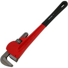 24" Adjustable Stilson Heavy Duty Plumbers Monkey Pipe Wrench Water Pump Plier