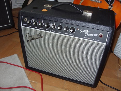 Fender super champ guitar - champ, x2