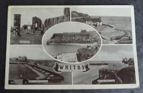 Whitby vintage postcard 18b - postcard, #18b