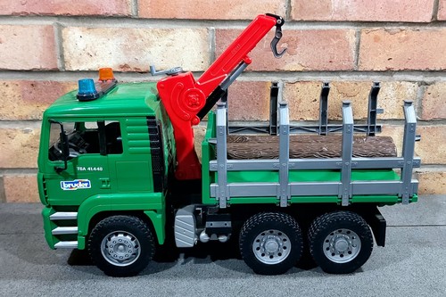 Bruder 02769 man timber - timber, truck