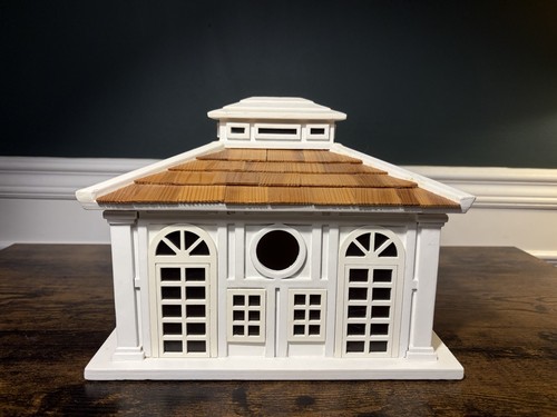Home bazaar wooden birdhouse - home,
