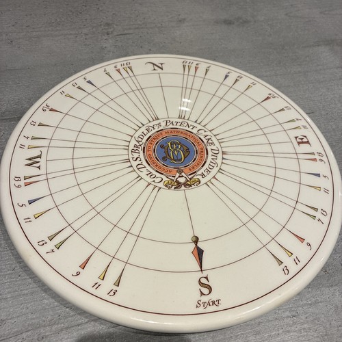 Patented cake divider - cake, sundial