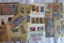 South Africa Job Lot of 58 Stamps, MNH Unchecked including Blocks