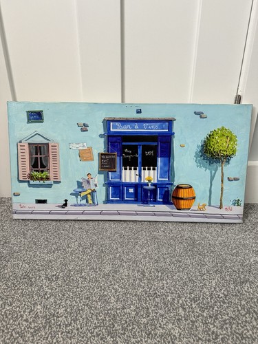 Original paris street scene - original,
