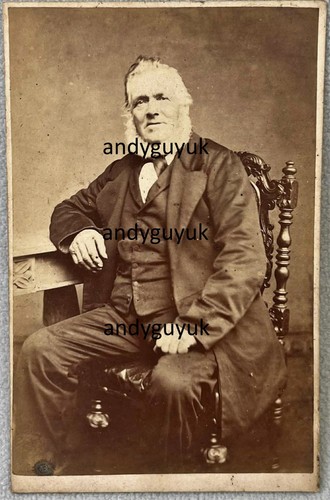 Cdv scarborough man gibson - cdv, by
