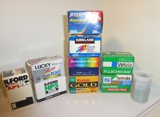 10 EXPIRED 35mm FILMS KODAK