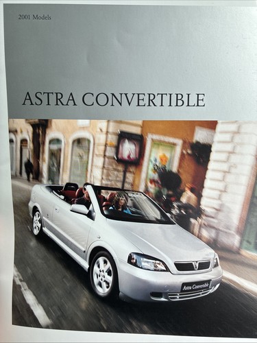 The vauxhall astra convertible - astra,