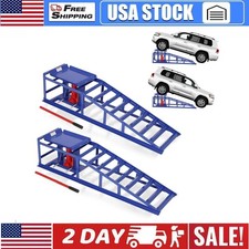 2 Pack Hydraulic Car Ramps for