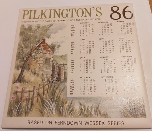 Pilkington calendar tile - pilkington's,
