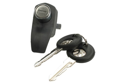 Tailgate lock two keys black - lock, &