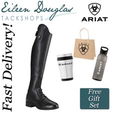 ARIAT WOMENS HERITAGE CONTOUR II LONG LEATHER RIDING COMPETITION BOOTS