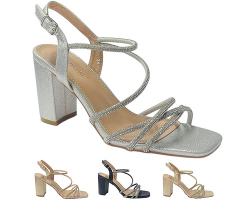 Women diamante glitter - diamante, ankle