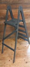 Shabby Chic Vintage Wooden Folding Step Ladder Display/Wedding/Garden Prop