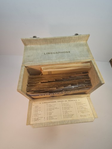 Vintage linguaphone cours de - vintage,