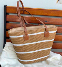 WOMEN'S STRAW BOHO BEACH