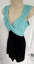Jane Norman, Blue & Black Dress, Size 14, ( More Like a 10/12).