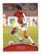 Robert Pires 2001 Topps Premier Gold #3 Arsenal