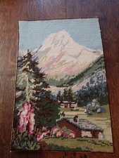 Vintage tapestry alpine - tapestry,